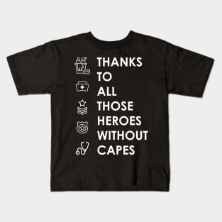 Thank you helpers in this pandemic of Covid-19 2020 Kids T-Shirt